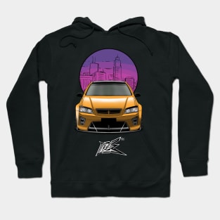 holden commodore ve ute yellow Hoodie